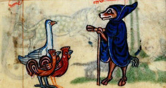 Fox preaching